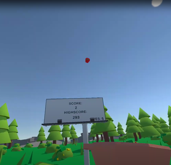 Catch the Apple: Developing a VR Game